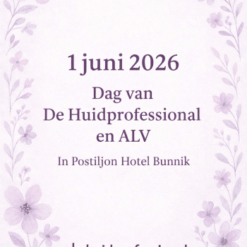 De dag van De Huidprofessional en ALV 1 juni 2026